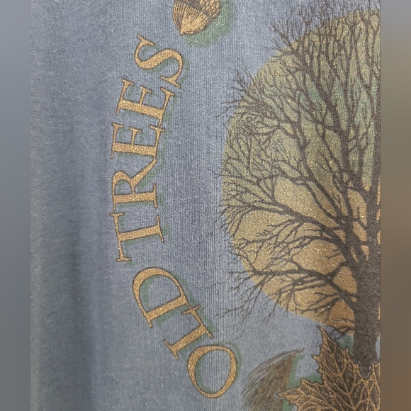 🌳Vintage - 90s Single Stitch - Old Trees Breathe New Life - Size XL - Picture 5 of 9